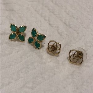 Pair of 2 Kendra Scott Stud Earrings